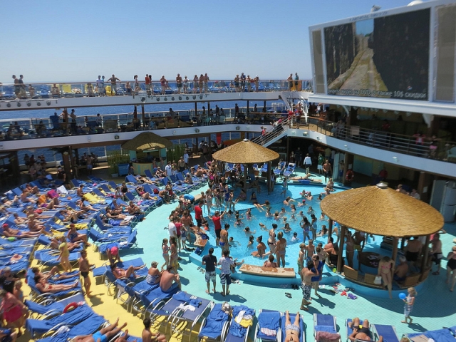 carnival breeze pool