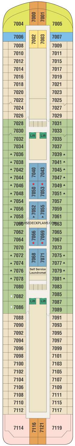 Royal Princess Deck Plans Diagrams Pictures Video 4890