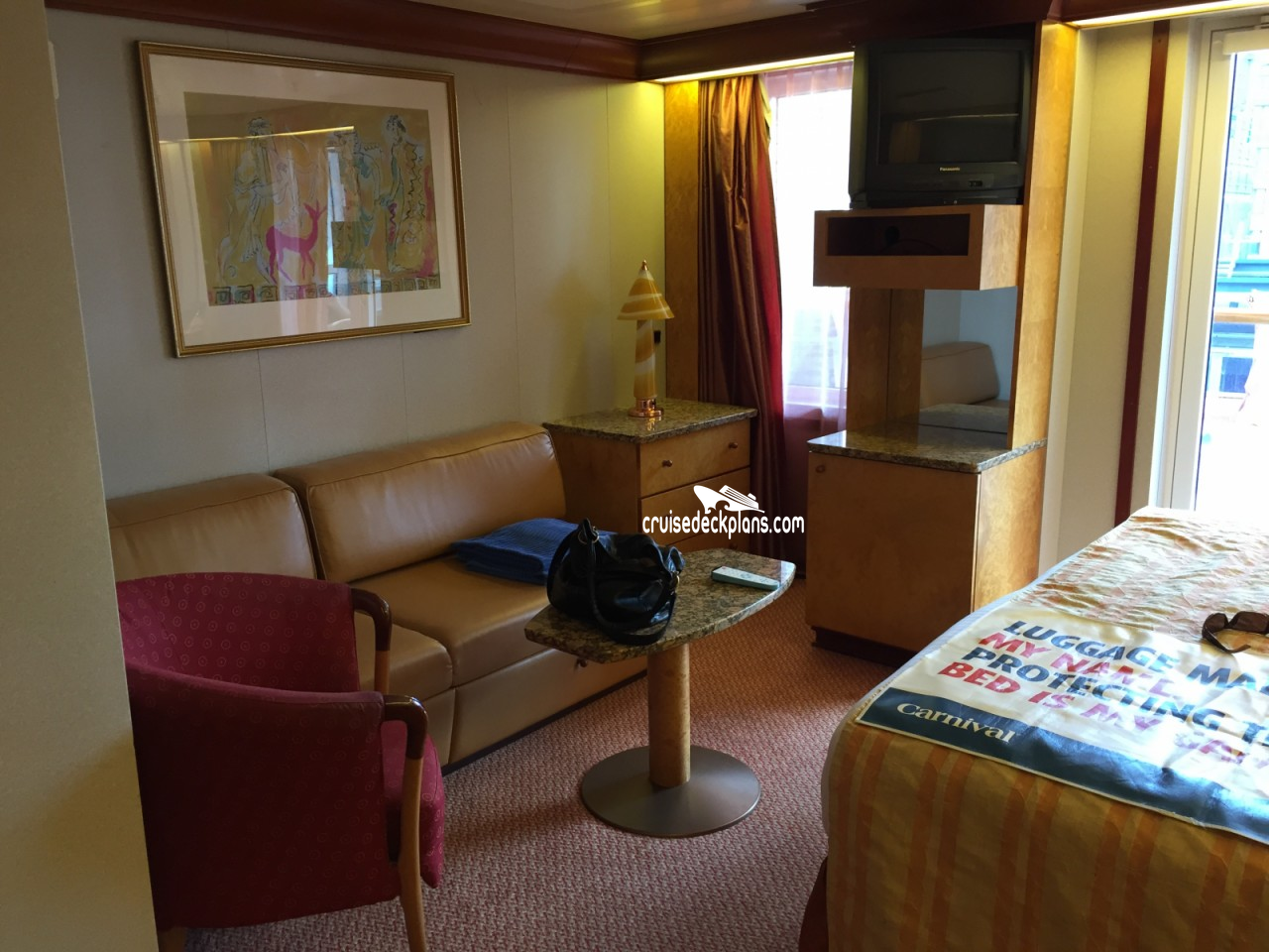 Carnival Legend Premium Balcony Stateroom Info