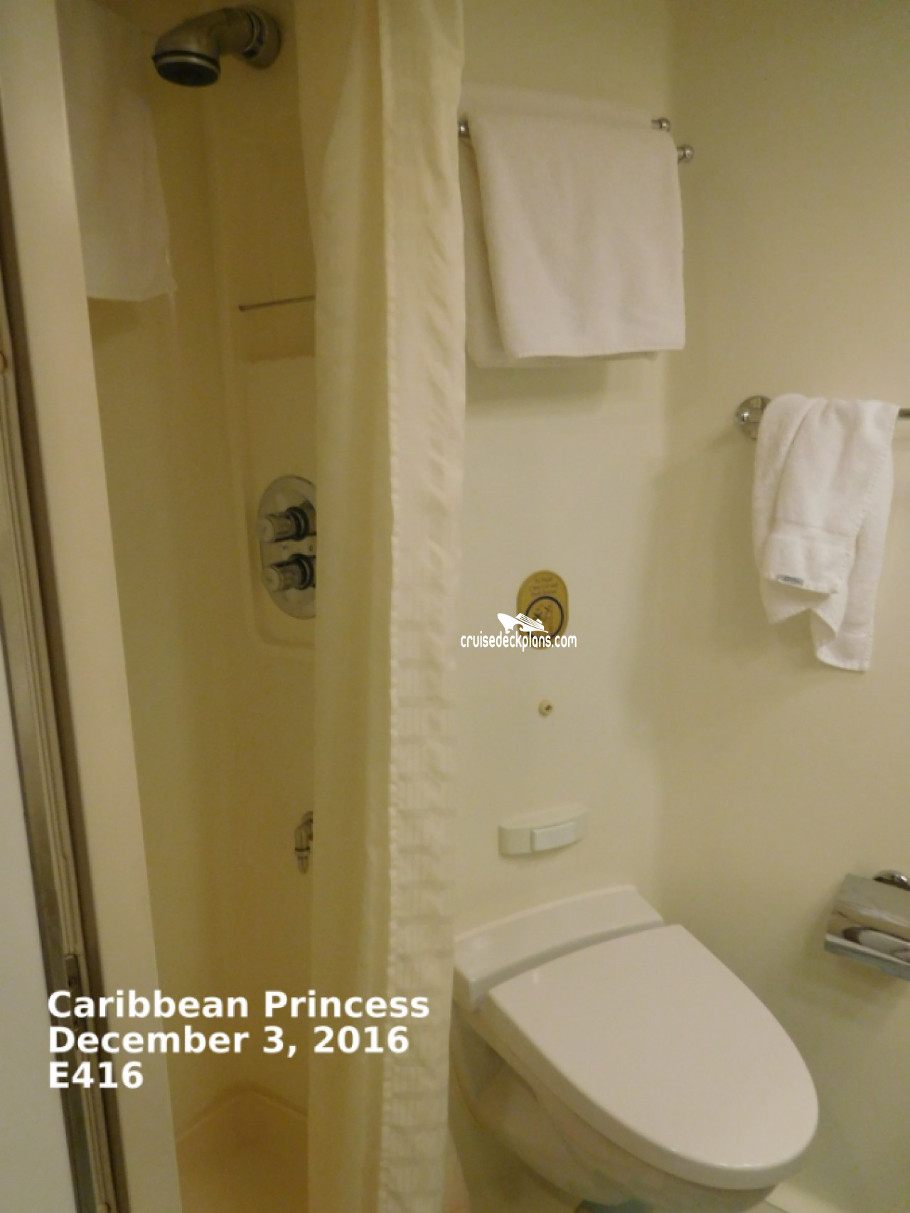 Caribbean Princess Stateroom E416