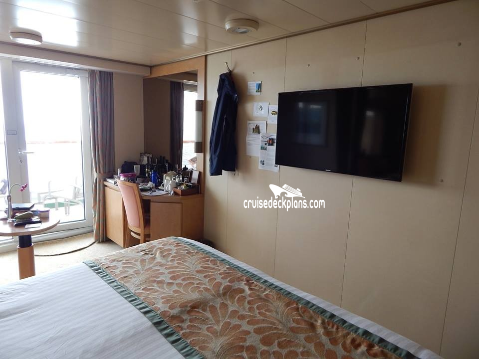 Arcadia Deluxe Balcony Stateroom