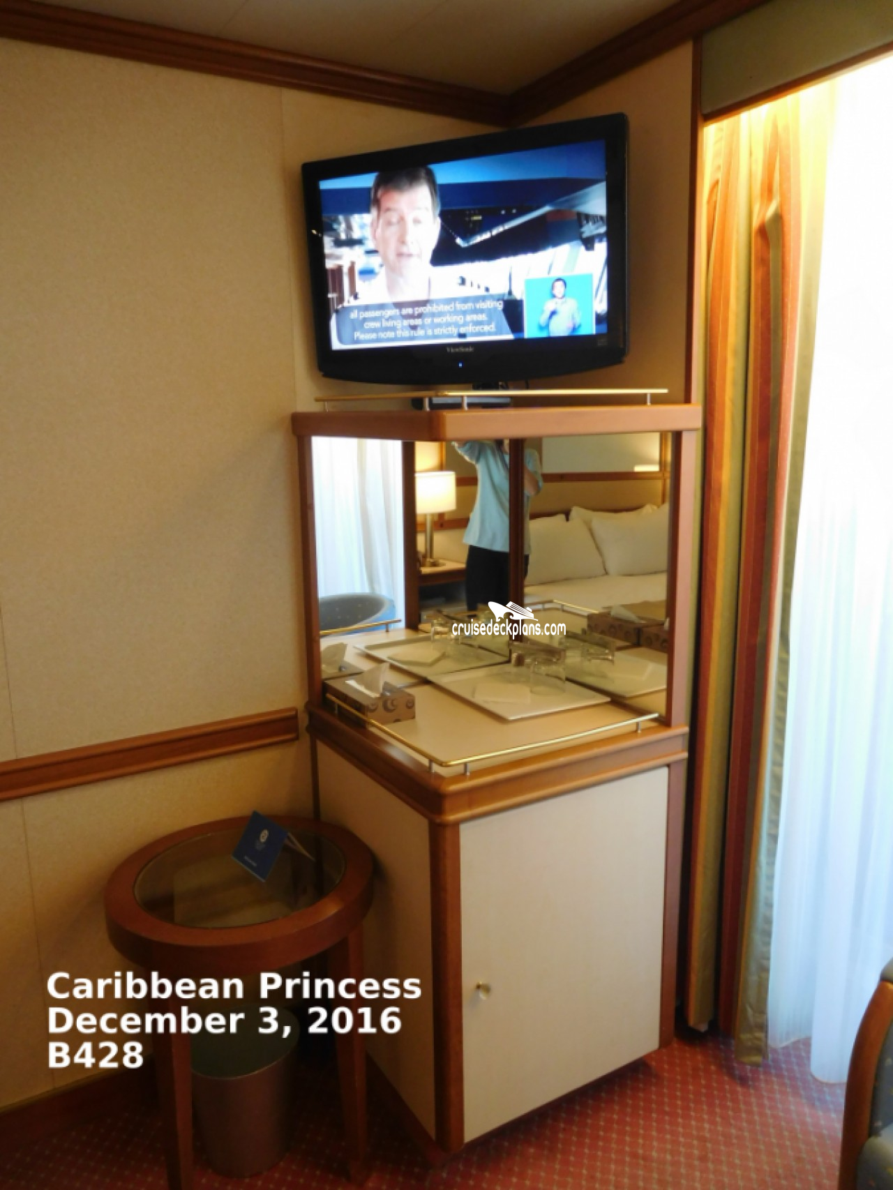 Caribbean Princess Stateroom B428