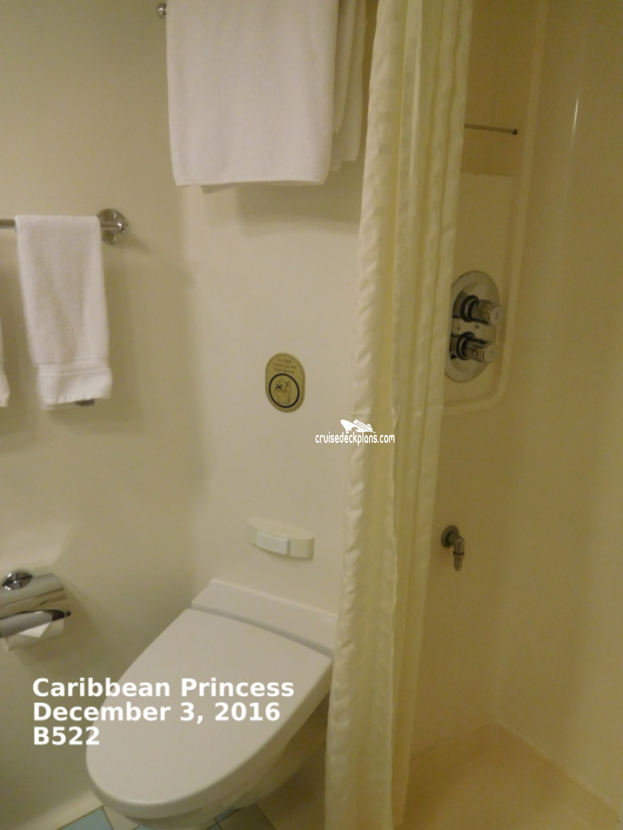 Stateroom B522 Caribbean Princess