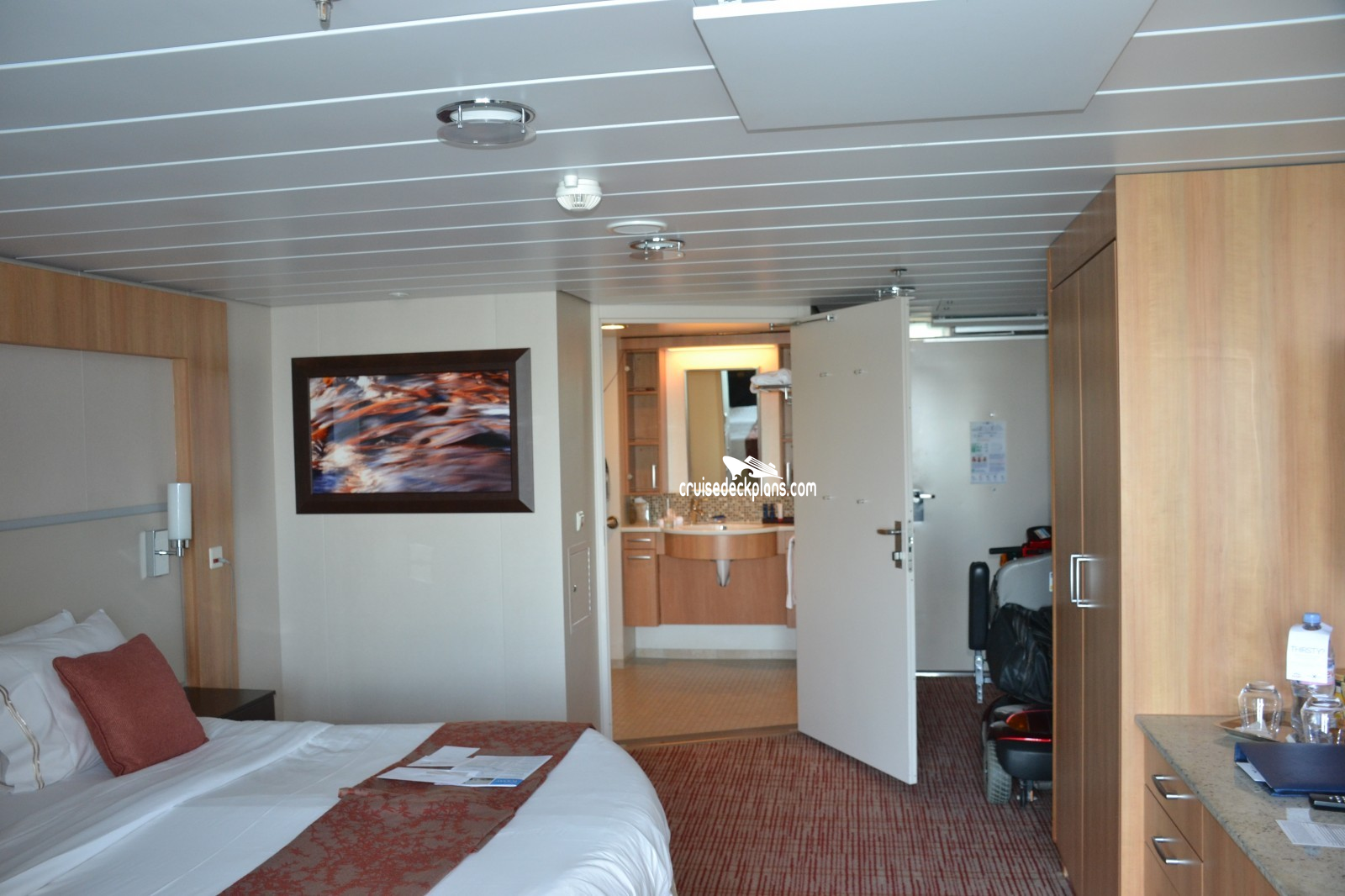 Bradley Ellison Celebrity Equinox Cabin Photos