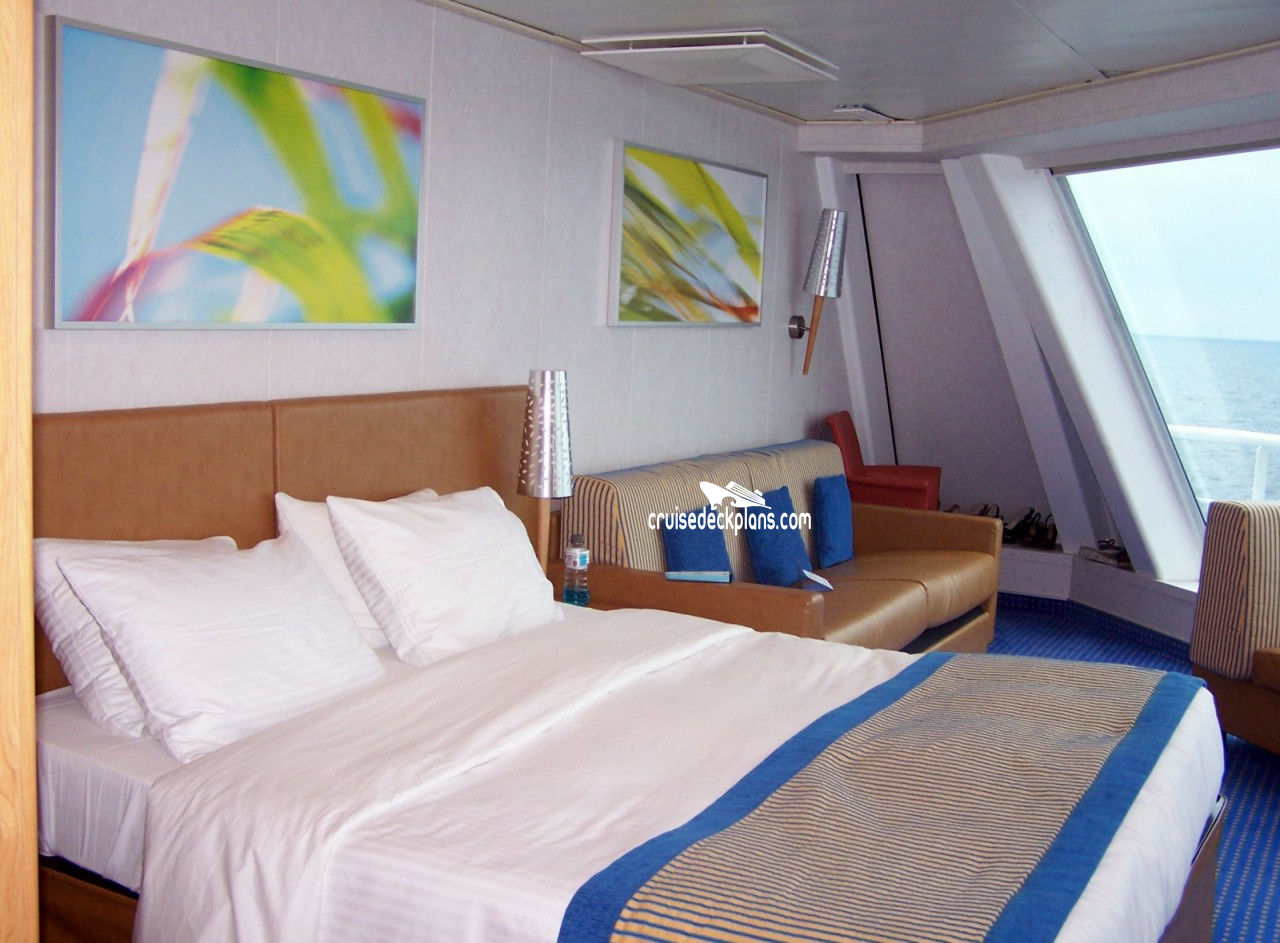 carnival sunrise scenic ocean view room