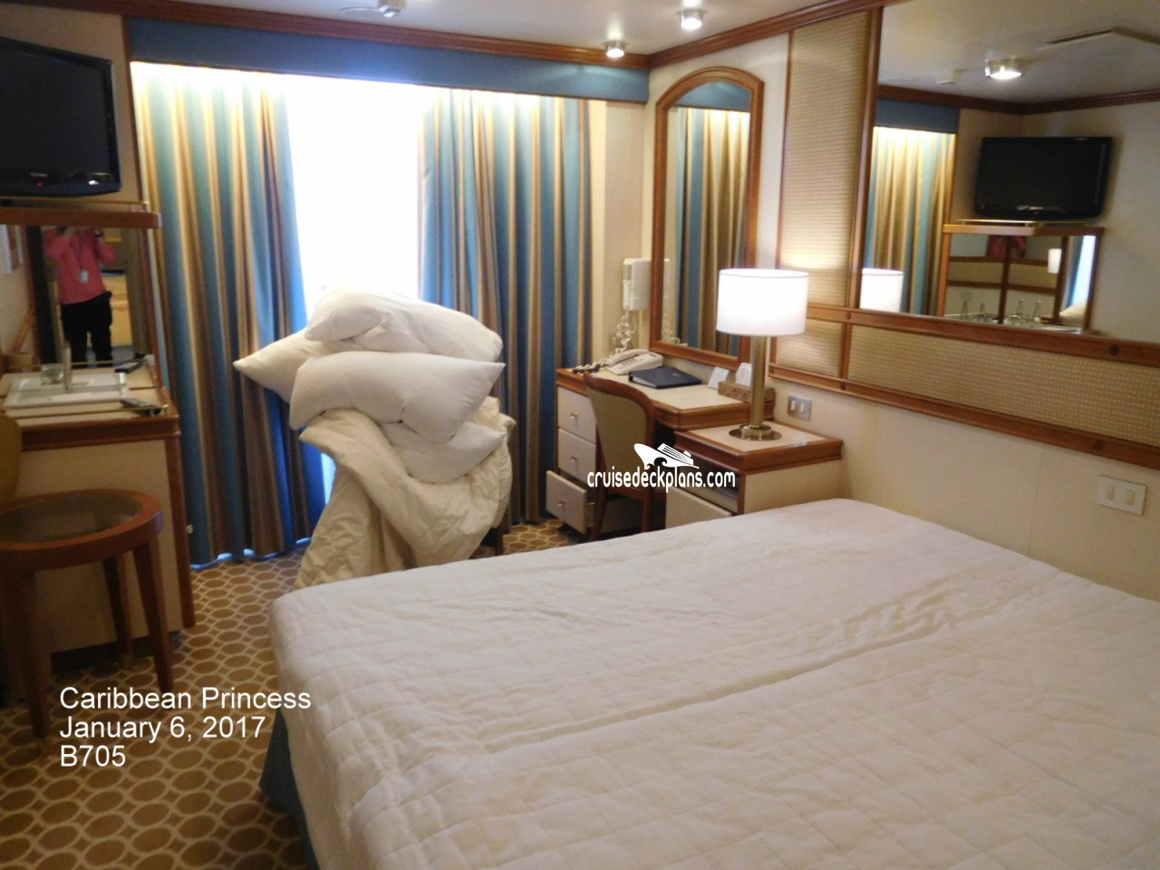 Stateroom B705 Caribbean Princess