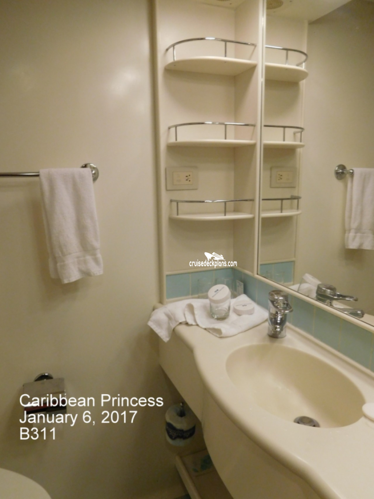 Stateroom B311 Caribbean Princess