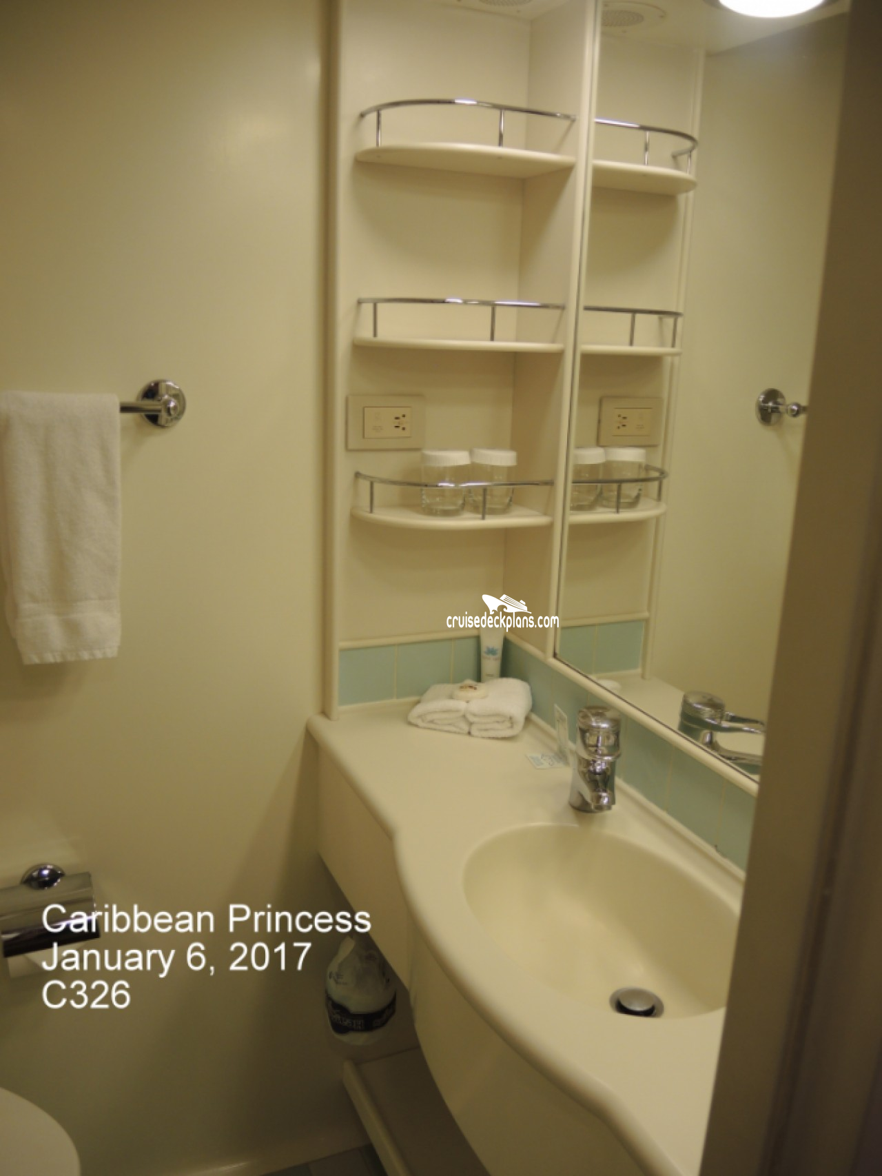 Caribbean Princess Stateroom C326