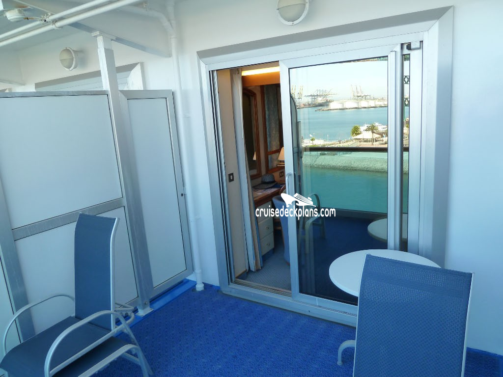 Sapphire Princess Balcony Stateroom