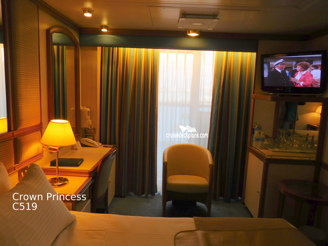 Stateroom C519 Crown Princess