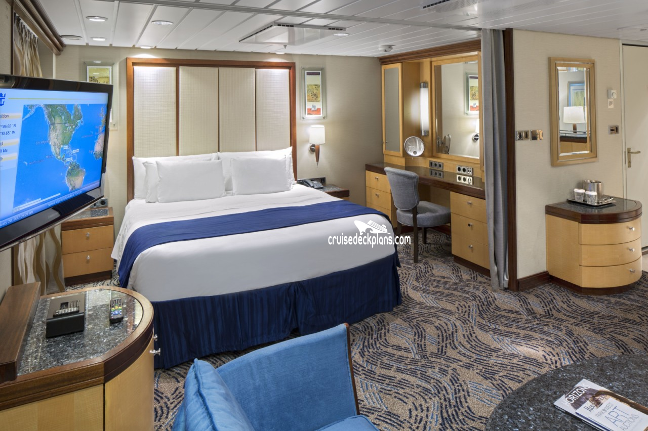 Navigator of the Seas Grand Suite - 1 Bedroom Stateroom