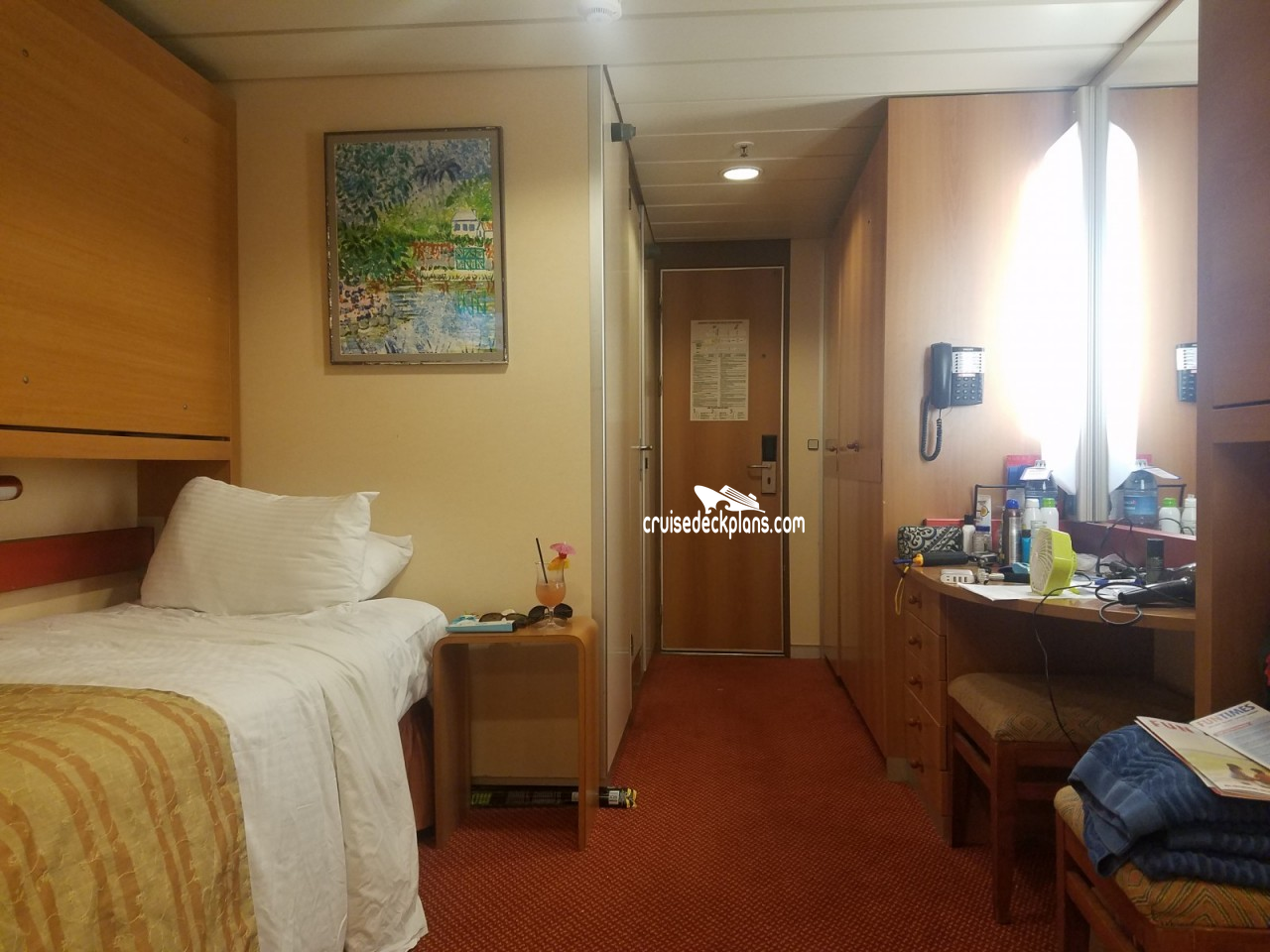 Carnival Fantasy Interior Stateroom