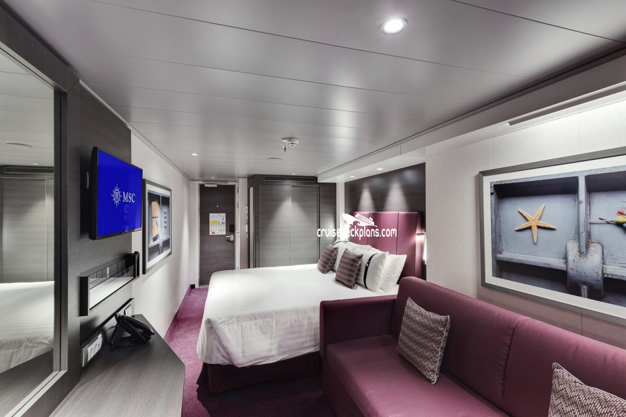 MSC Meraviglia Family Balcony Stateroom