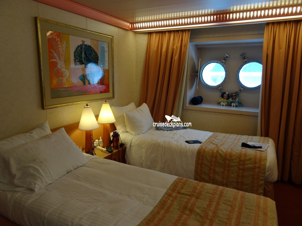 Carnival Glory Porthole Stateroom Info