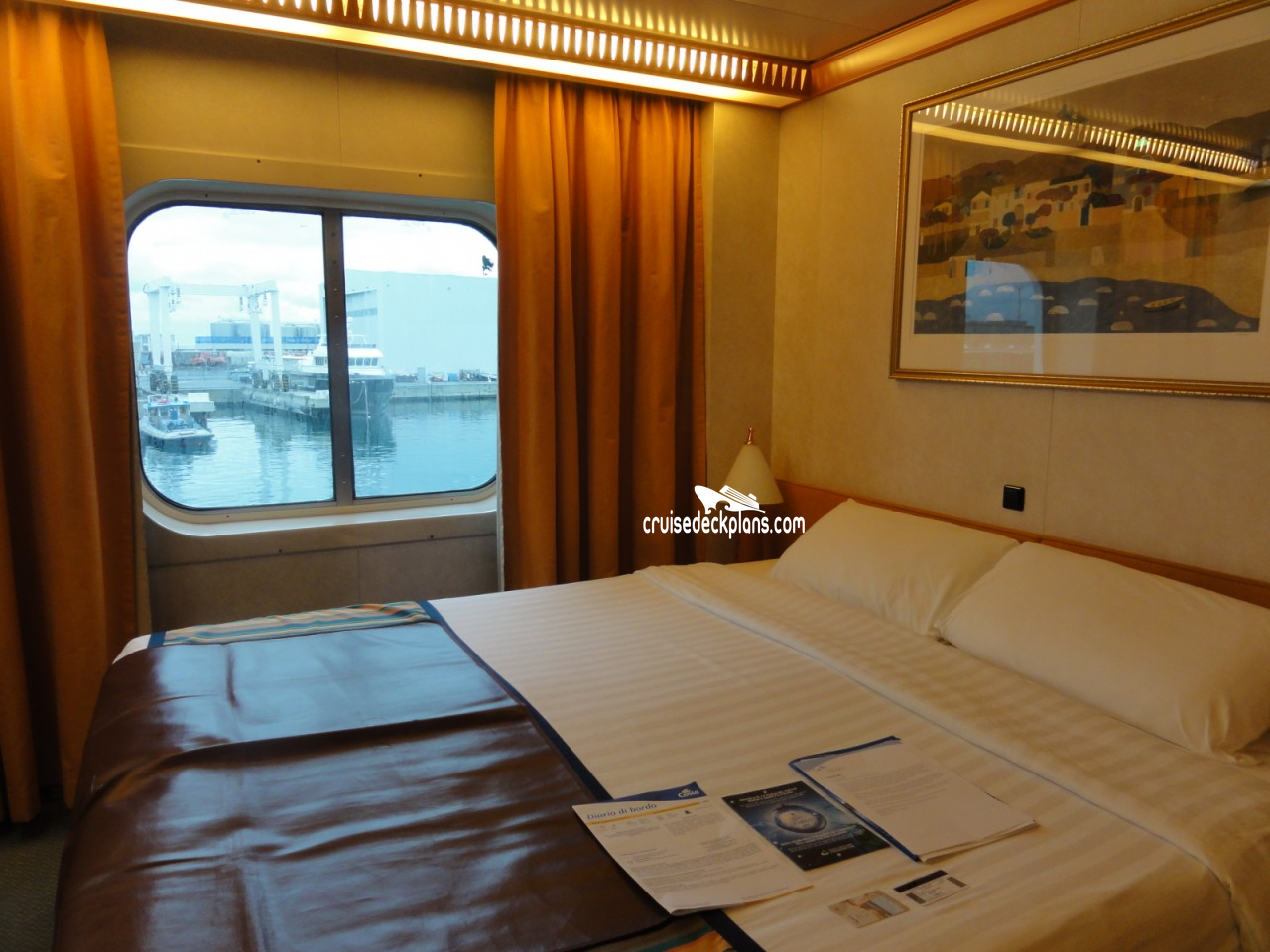 Costa Mediterranea Oceanview Stateroom Info