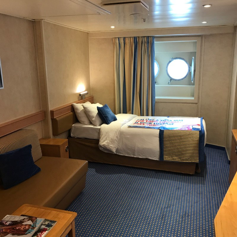 Cabin 1205 Carnival Victory Stateroom