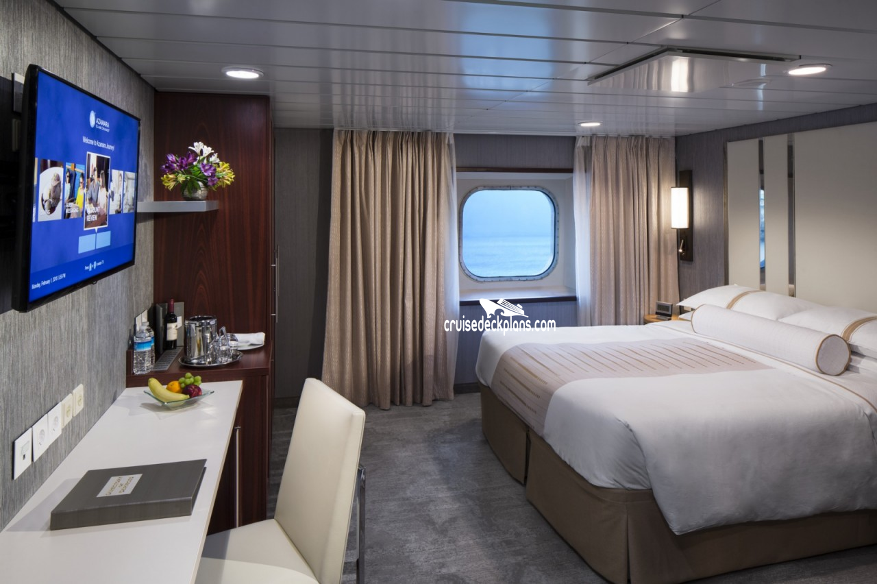 Azamara Pursuit Club Oceanview Stateroom Cabins