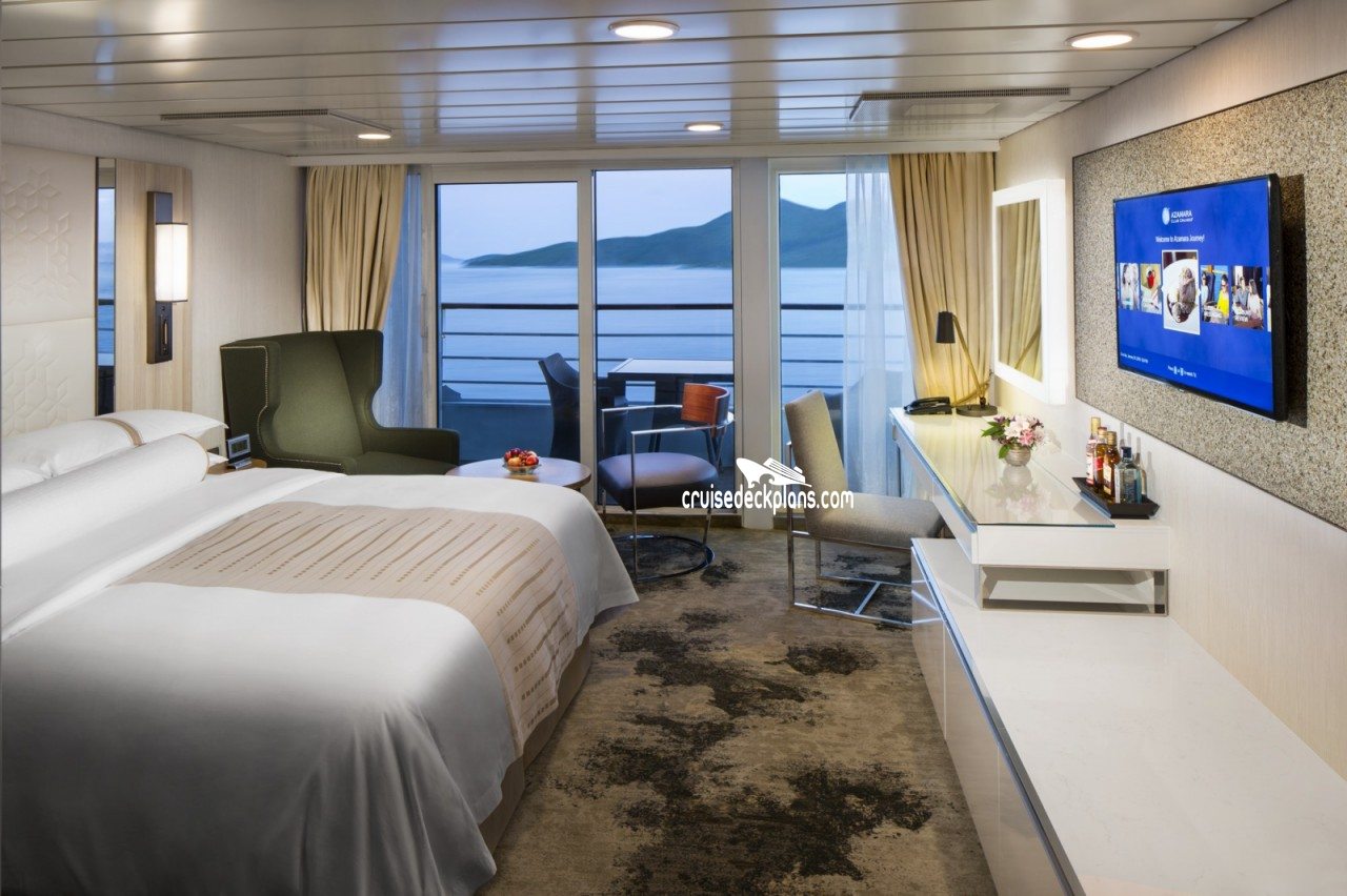 Azamara Pursuit Club Continent Suite Stateroom