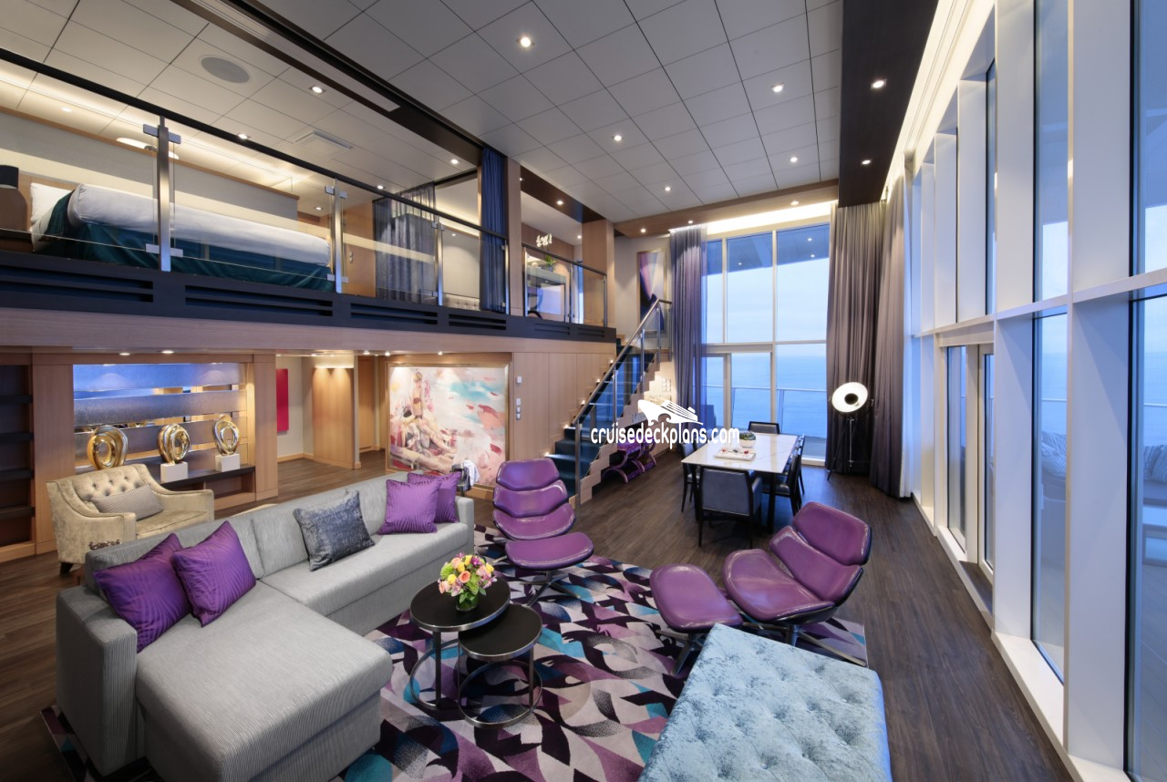 largest cruise ship cabins