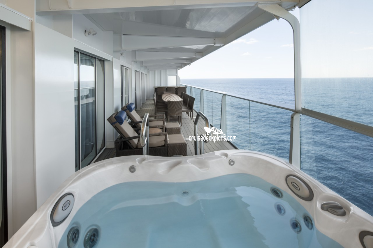 Harmony of the Seas Four-Bedroom Family Suite Category