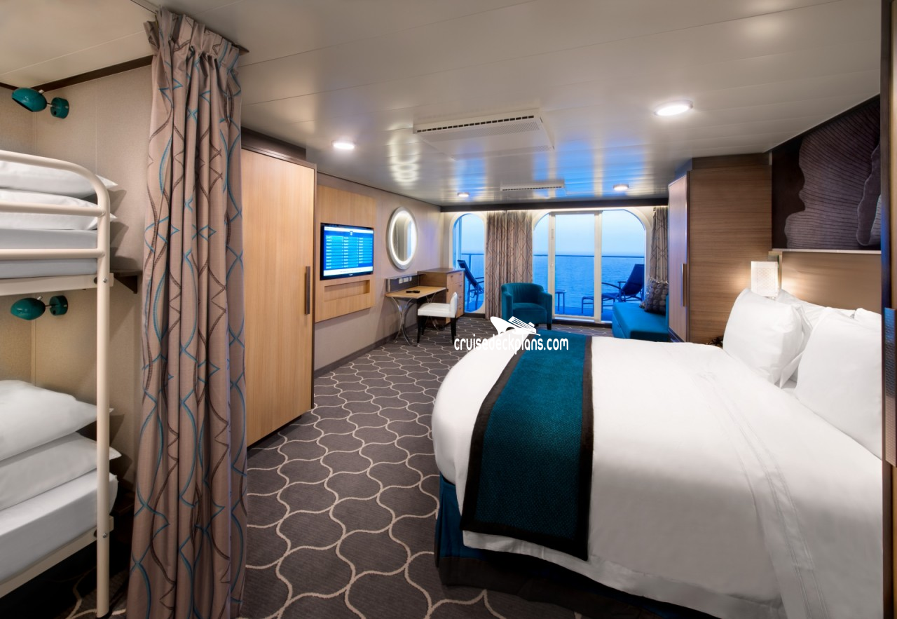 Ultra Spacious Oceanview Stateroom Picture 7 Photo courtesy of Royal Caribb...