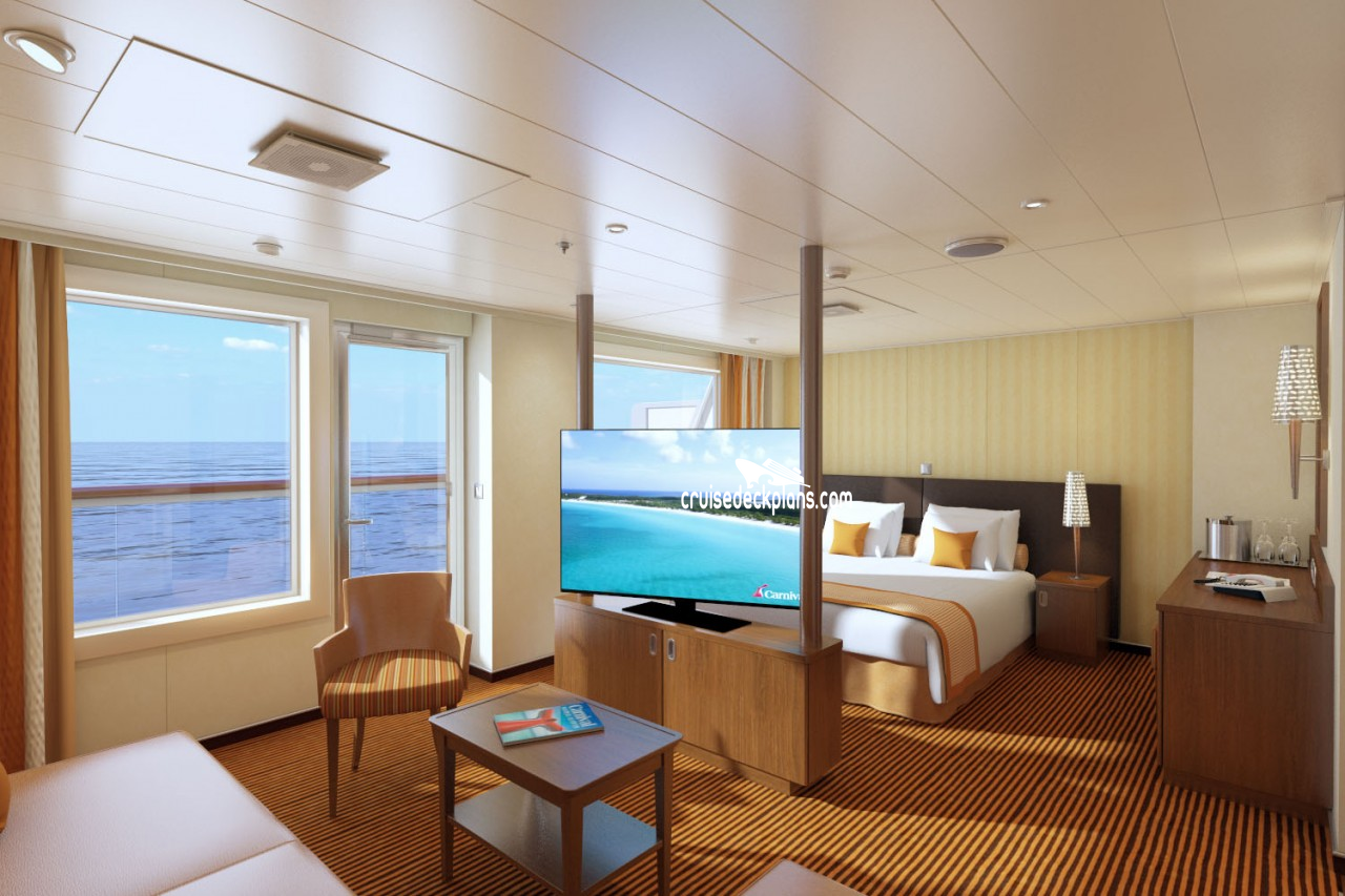 Carnival Panorama Grand Suite Stateroom Cabins
