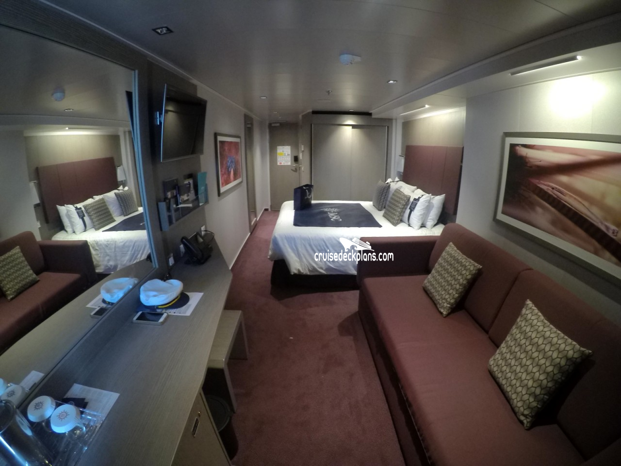 MSC Seaside Balcony Stateroom