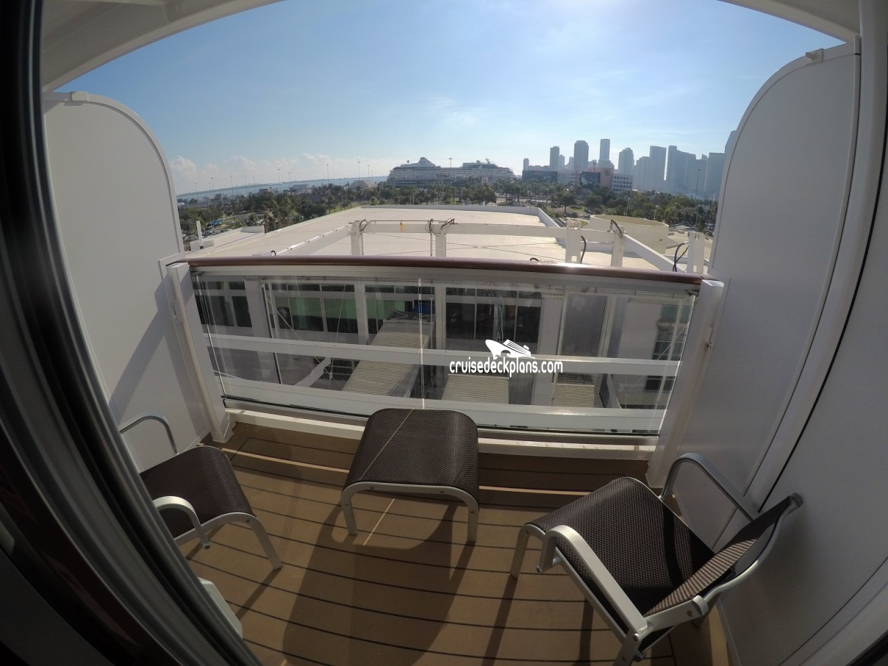 msc seaside yacht club balcony