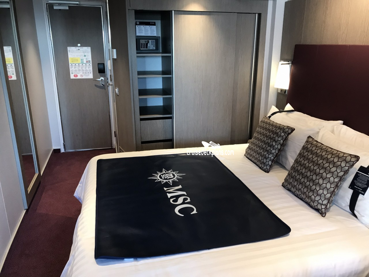 Cabin 9064 MSC Seaside Stateroom