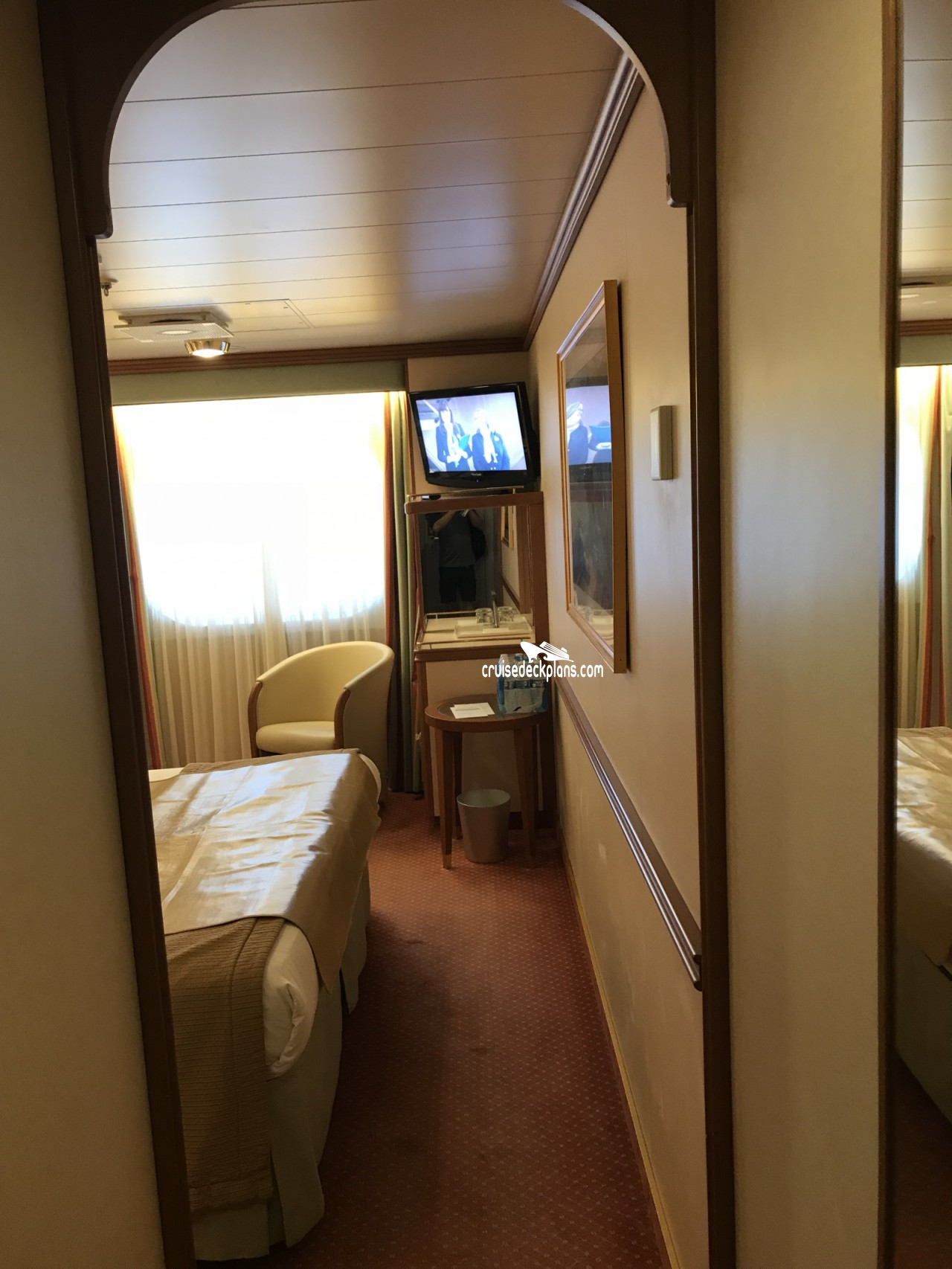 Stateroom E206 Crown Princess