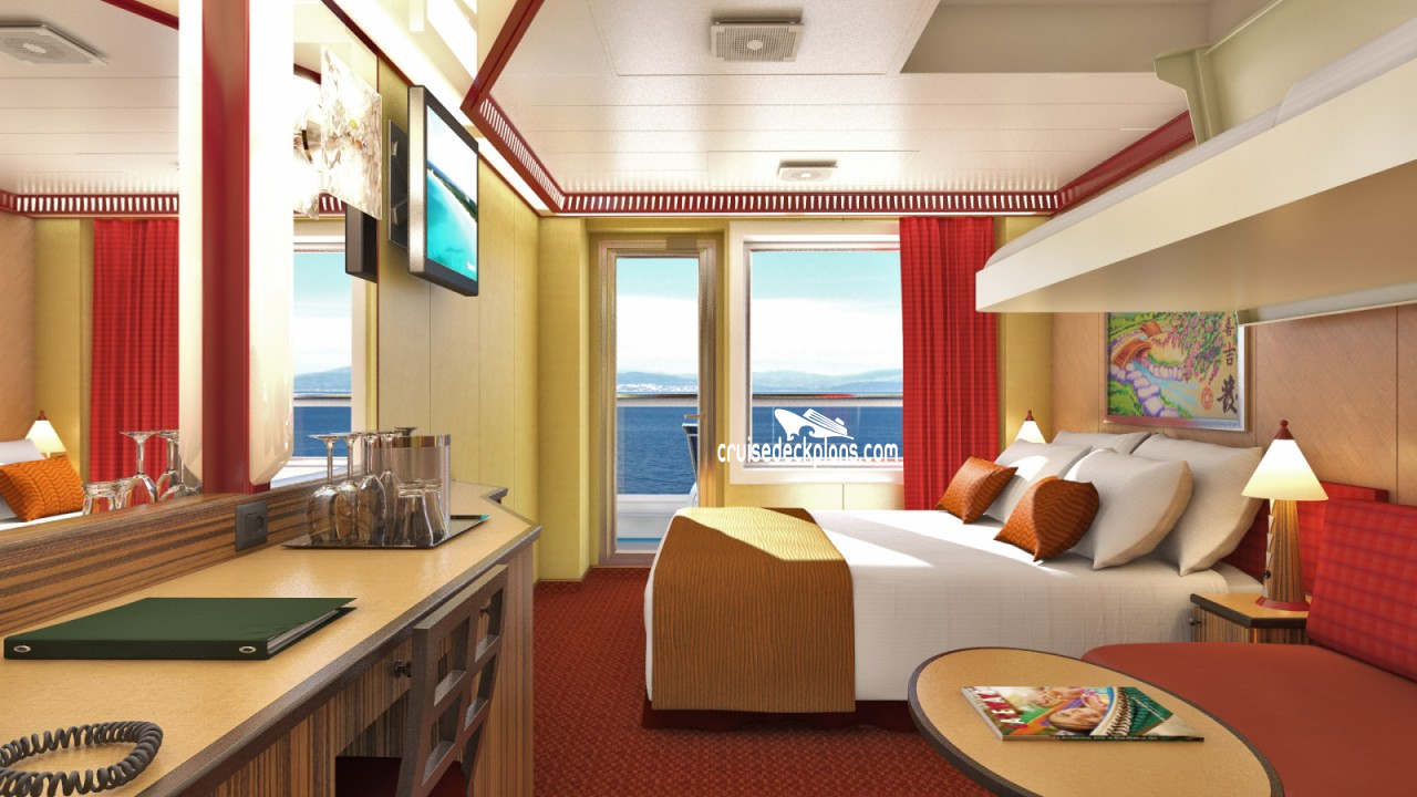 carnival cruise dream balcony room