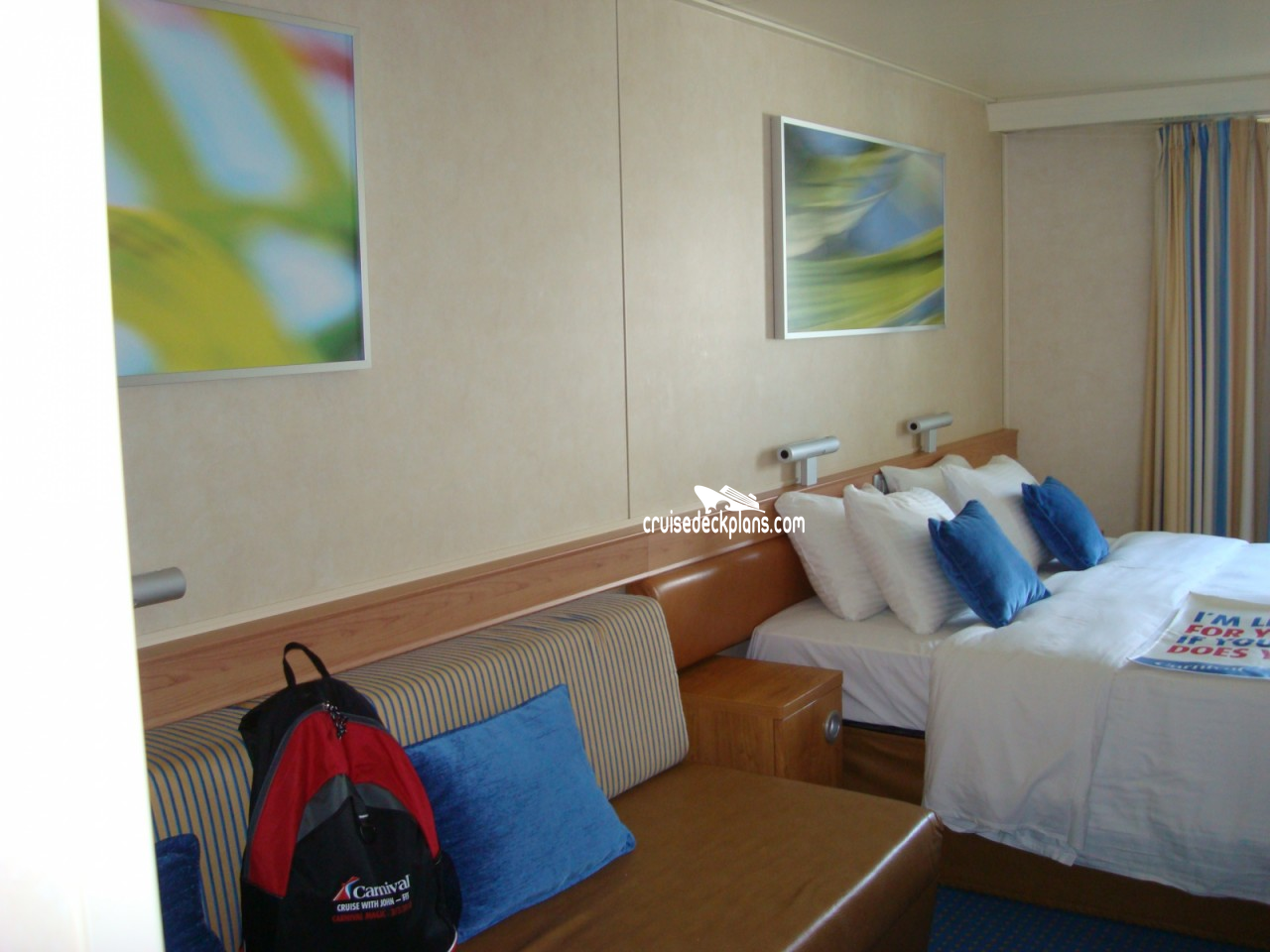 Carnival Sunshine Oceanview Stateroom