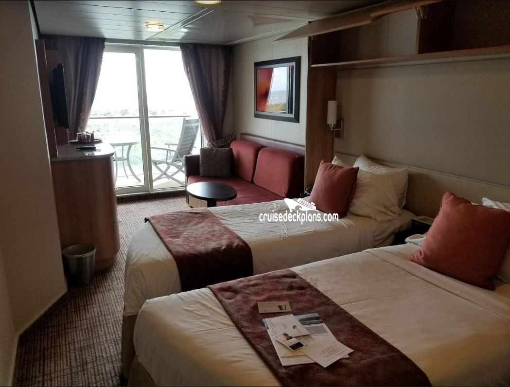 Celebrity Silhouette Verandah Stateroom