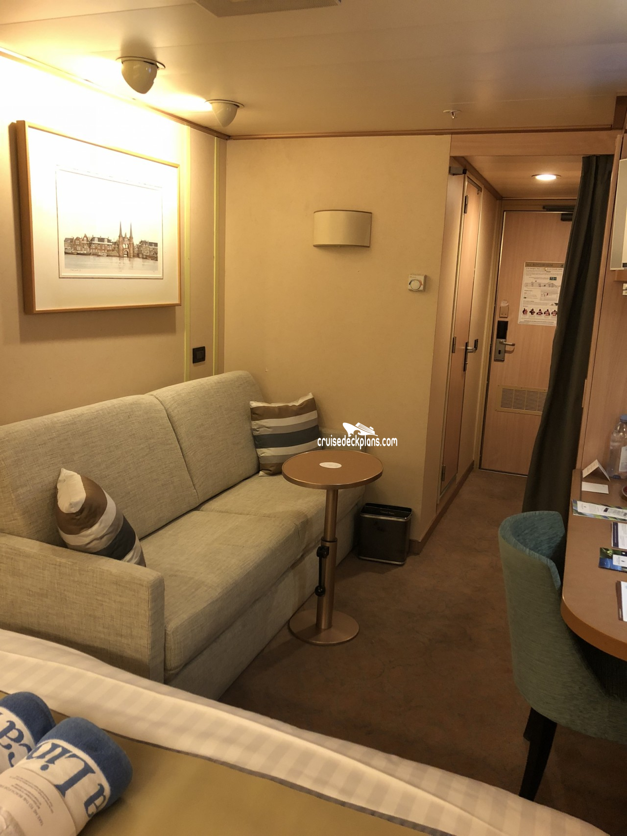 Rotterdam Interior Stateroom