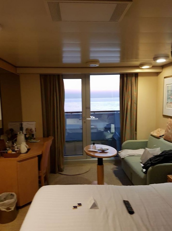 Arcadia Deluxe Balcony Stateroom