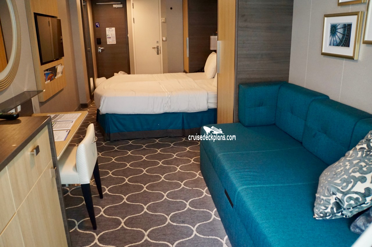 Harmony of the Seas Boardwalk and Park Balcony Stateroom