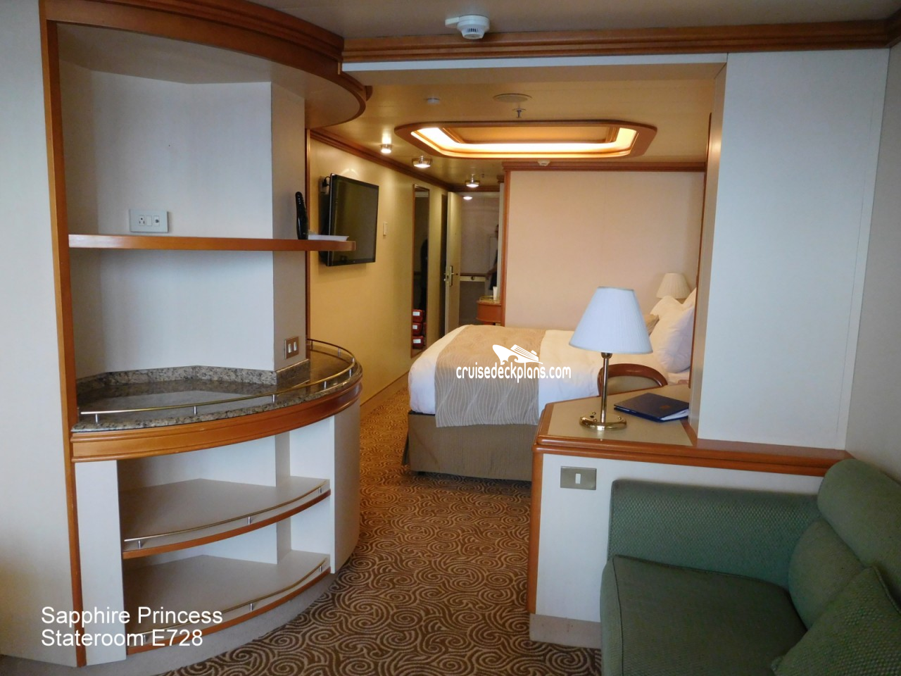 Sapphire Princess Cabin E728 Pictures