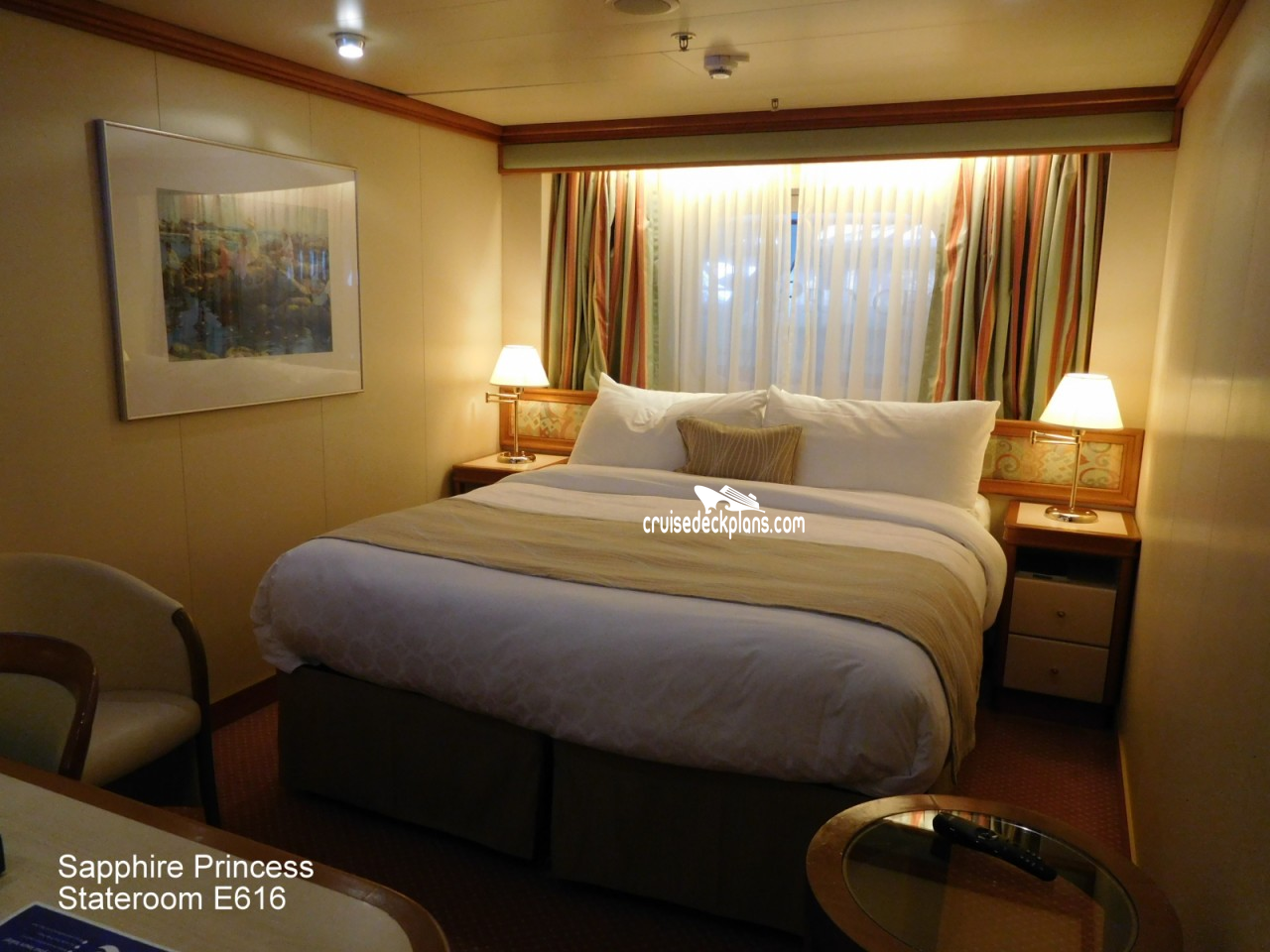 Sapphire Princess Stateroom E616