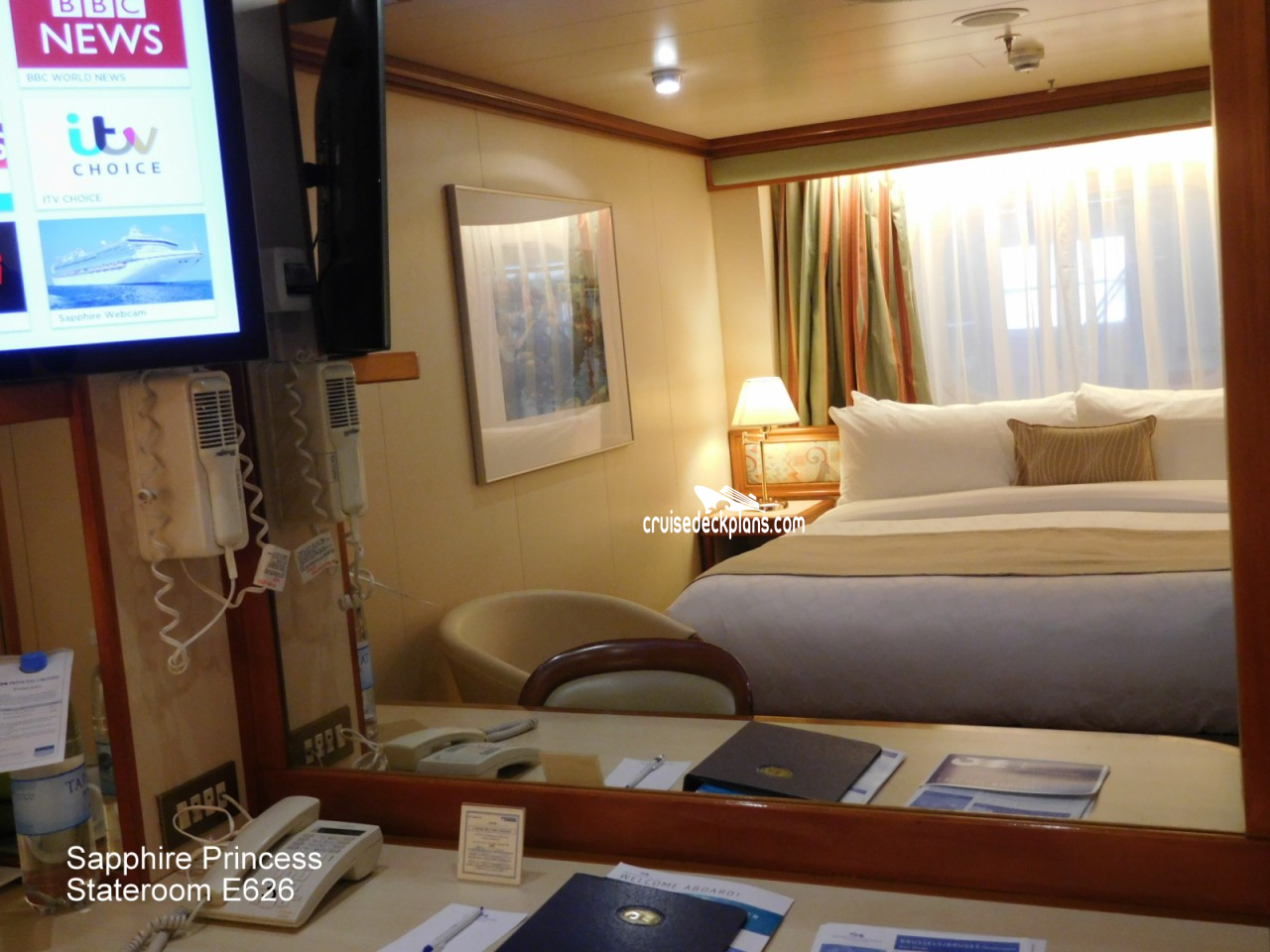 Sapphire Princess Stateroom E626