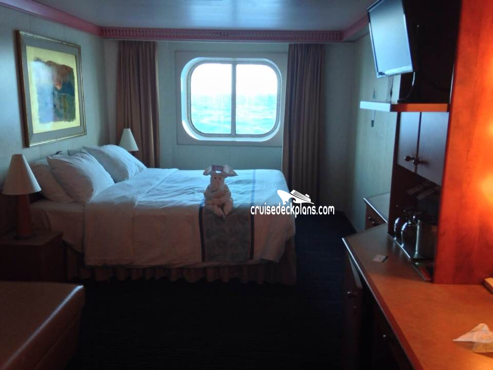 Carnival Conquest Scenic Oceanview Stateroom Details