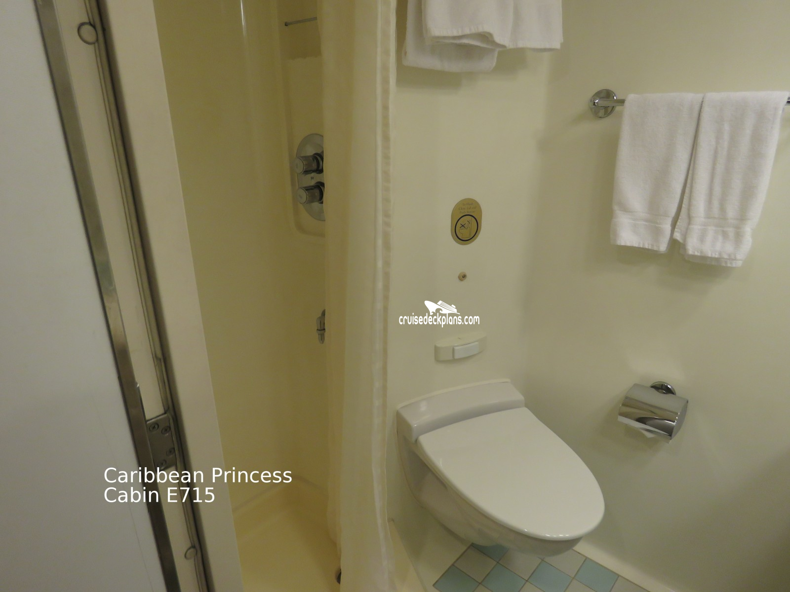 Caribbean Princess Cabin E715