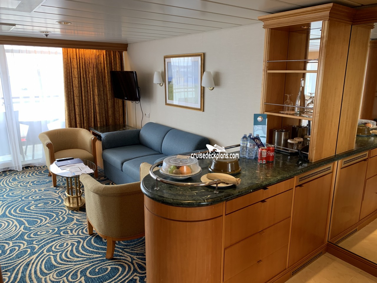 Vision of the Seas Grand Suite - 1 Bedroom Category