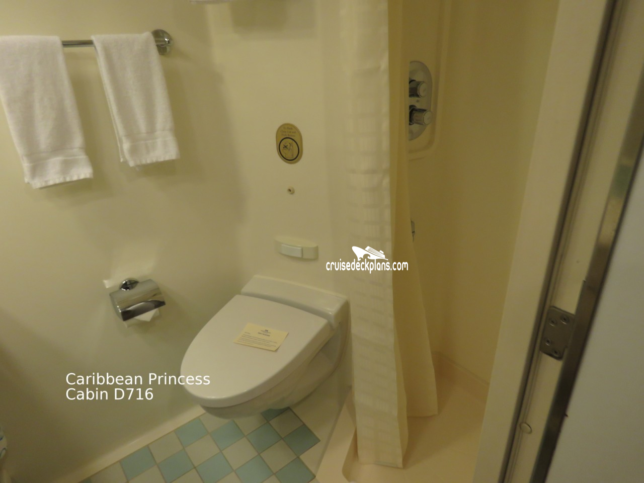 Cabin D716 Caribbean Princess Stateroom