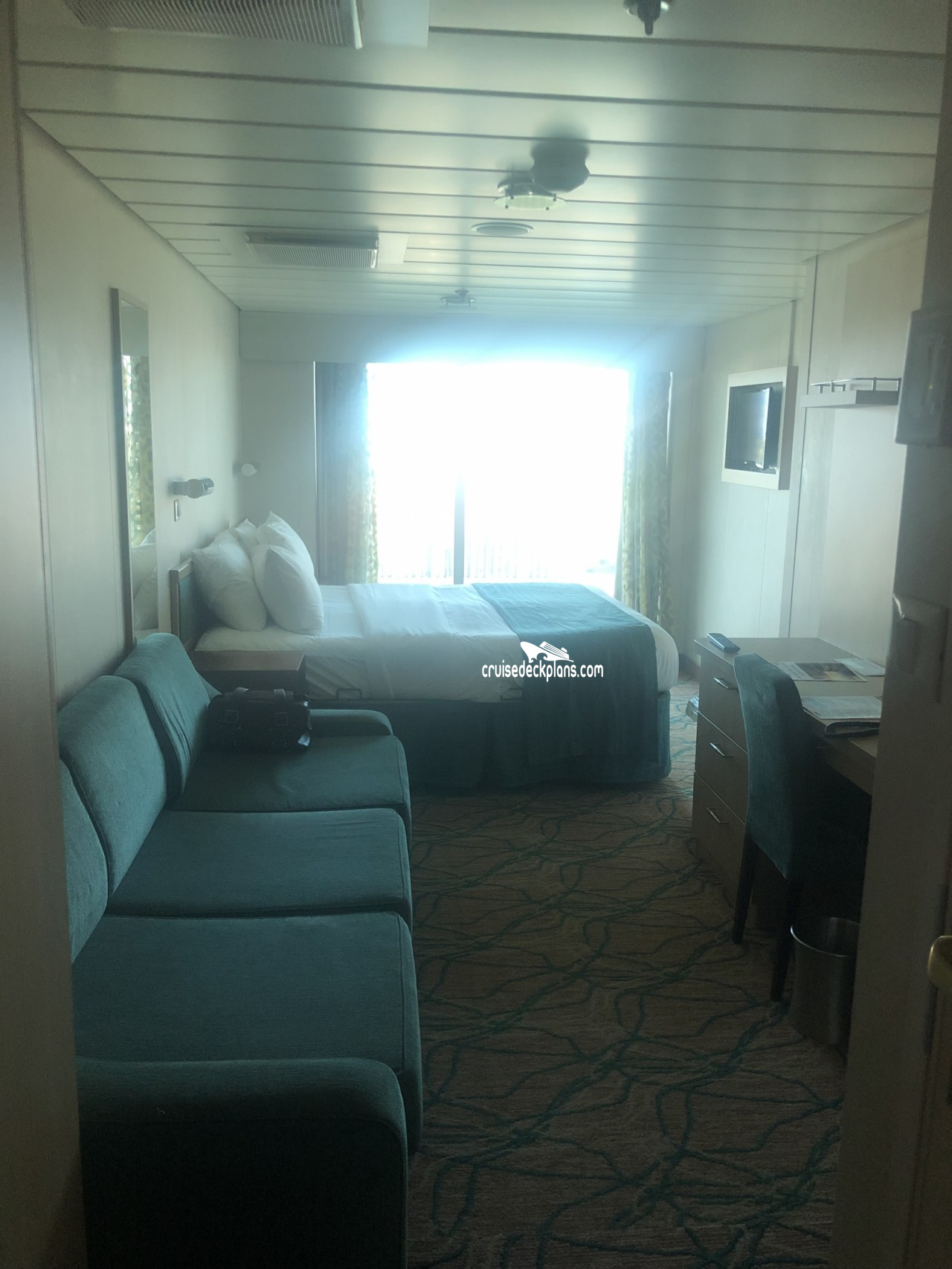 Rhapsody of the Seas Ultra Spacious Oceanview Stateroom Details