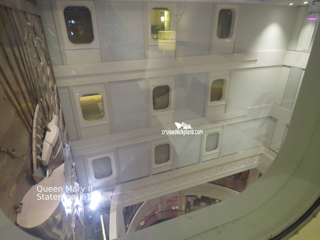 Queen Mary Atrium View Stateroom Cabins