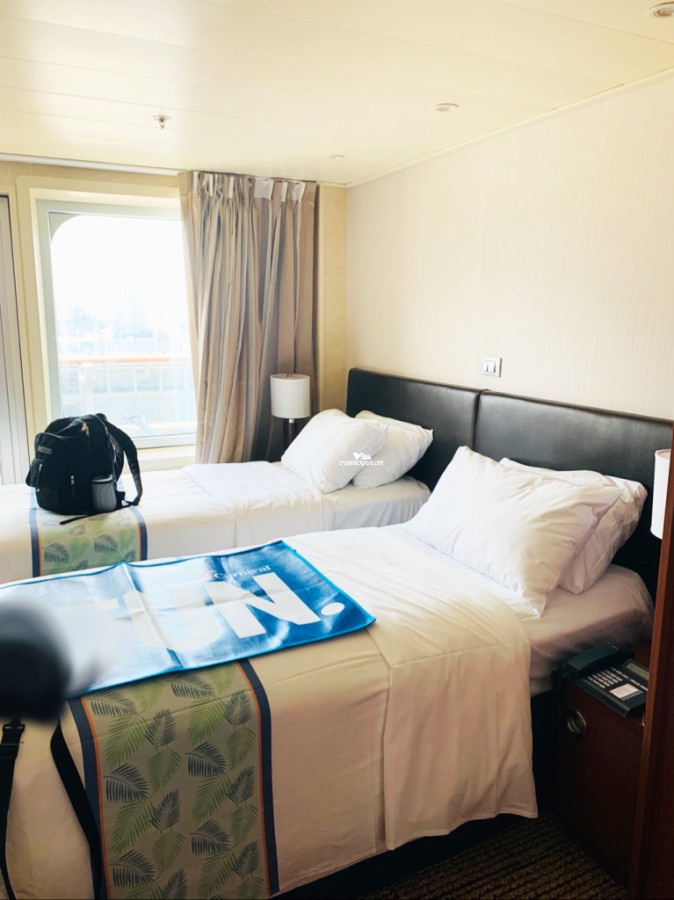 best ocean view room on carnival sunrise