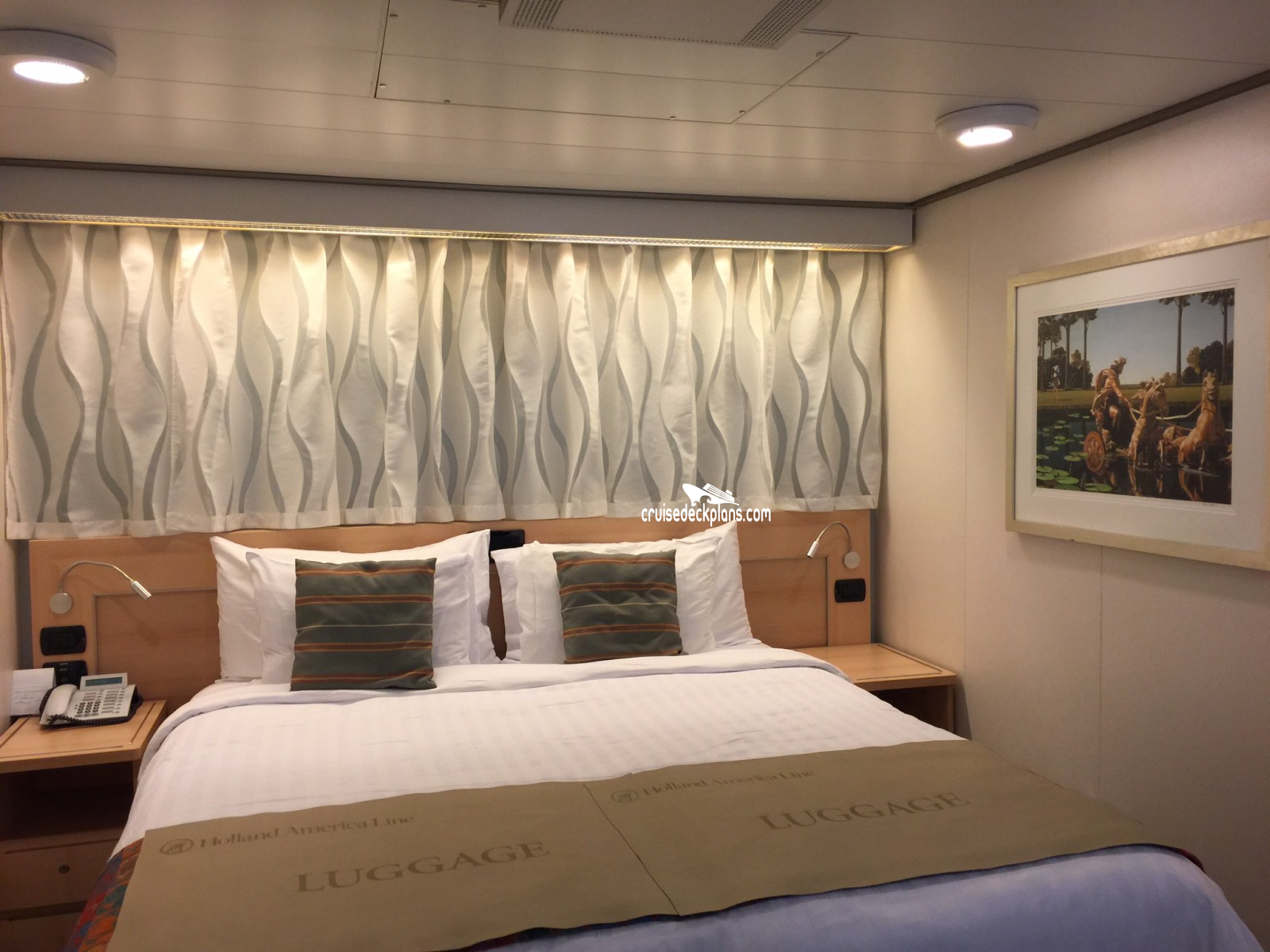 Nieuw Amsterdam Interior Stateroom Cabins