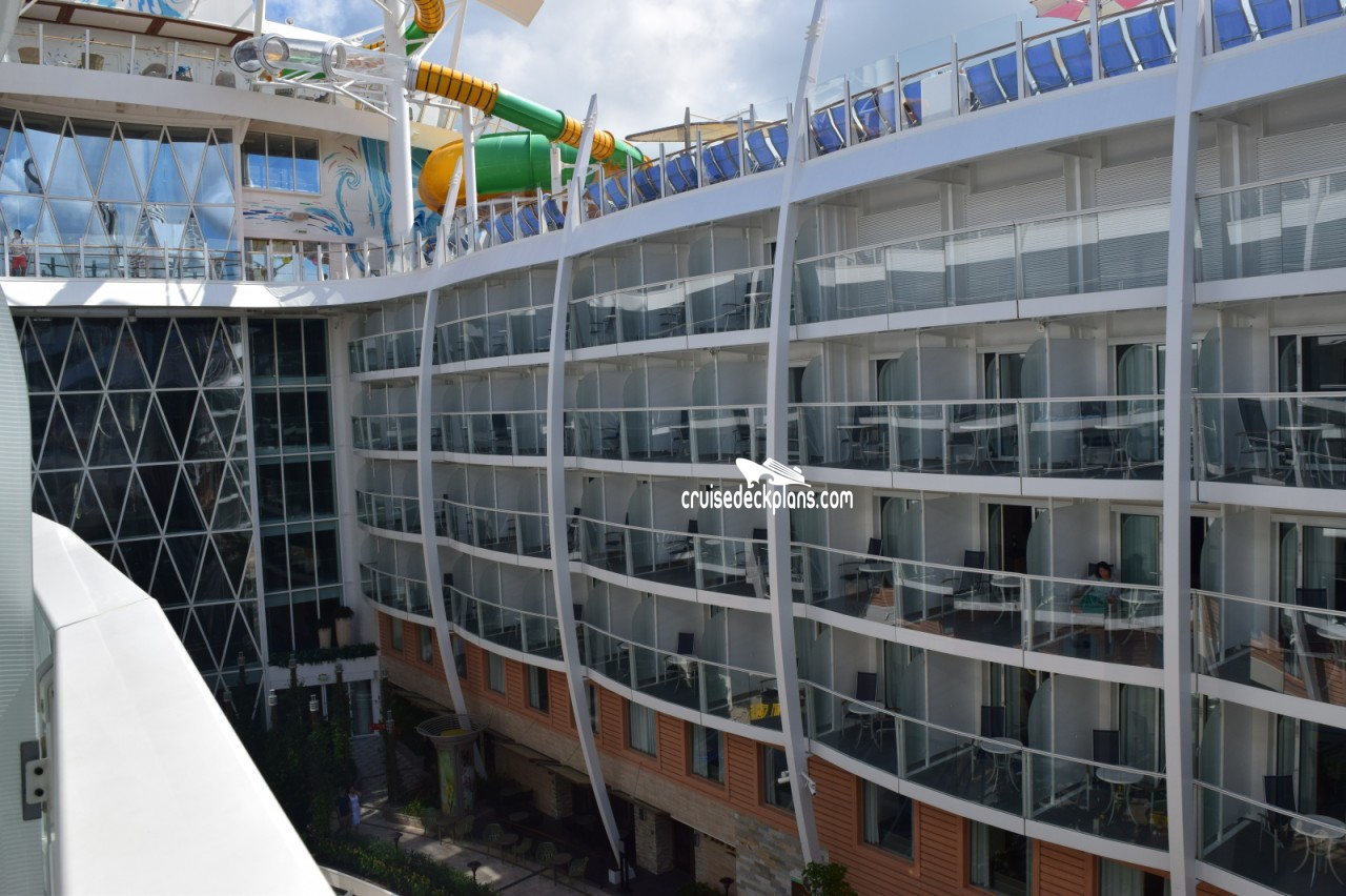 Symphony of the Seas Boardwalk and Park Balcony Stateroom Info