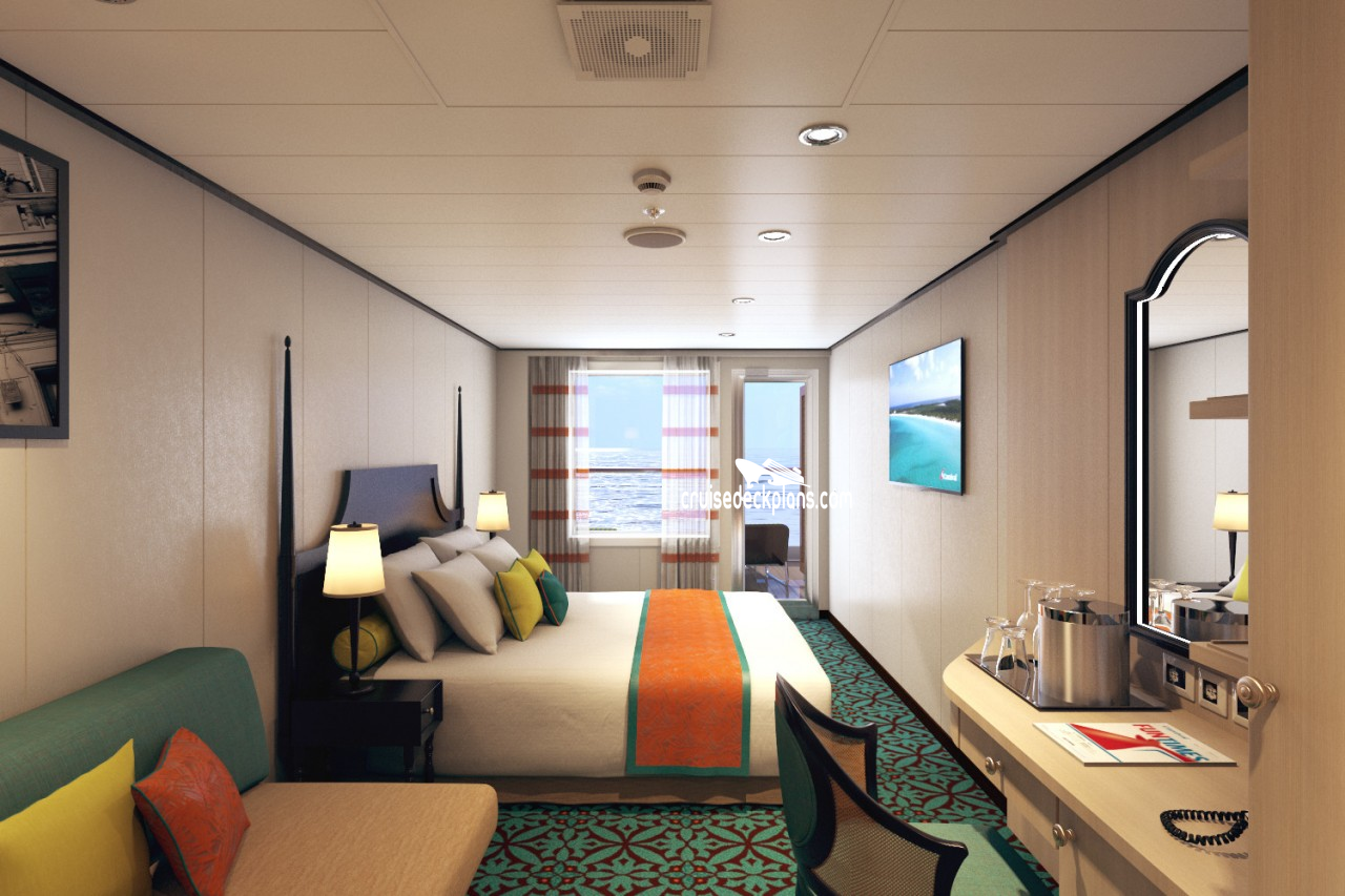 Cabin 6472 Carnival Vista Stateroom