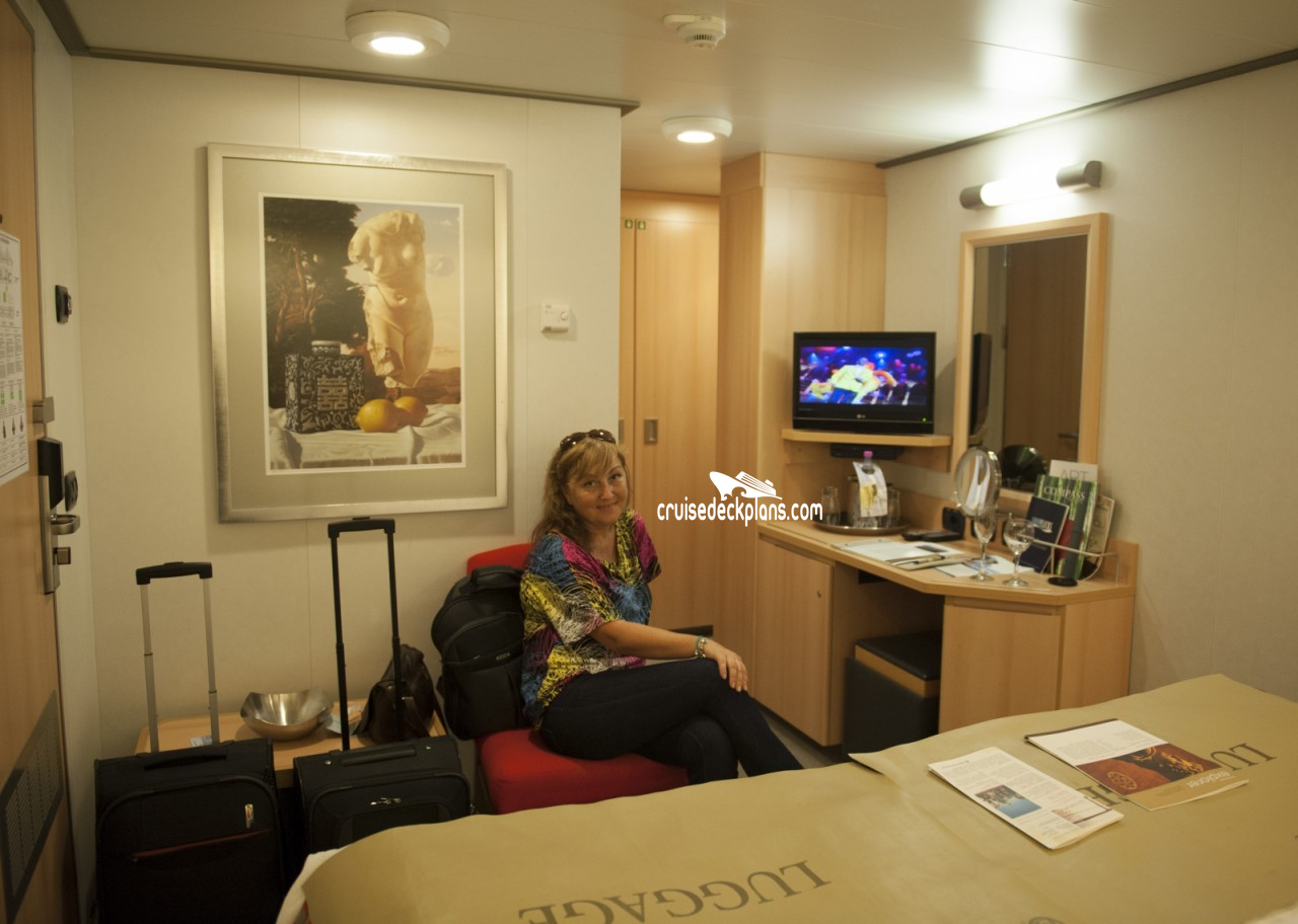 Eurodam Interior Stateroom Details